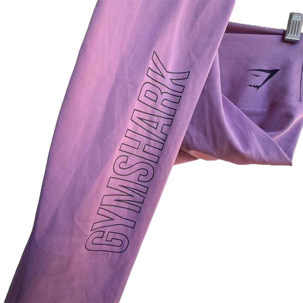 Gymshark Women's Purple High-Rise Leggings Size S Activewear - Picture 7 of 16